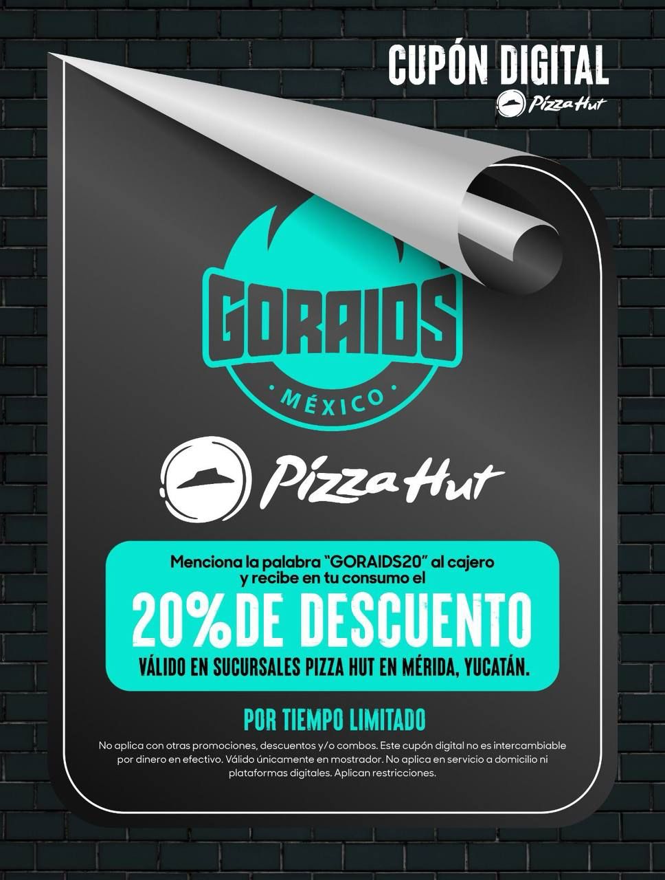 Cupón Pizza Hut